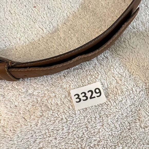 Columbia Mens Brown Dress Belt 36 Leather Adjustable Buckle Casual Classic - Picture 13 of 13